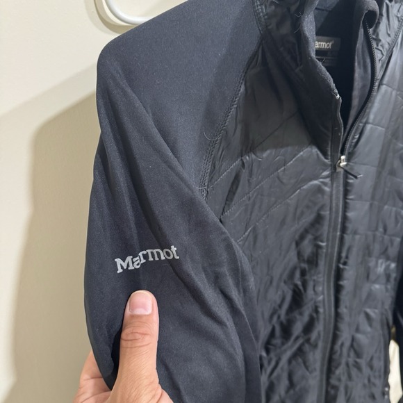 Marmot Jacket Womens Size X-Large XL Bank of America BofA Puffer Zip Quilted - Picture 4 of 5